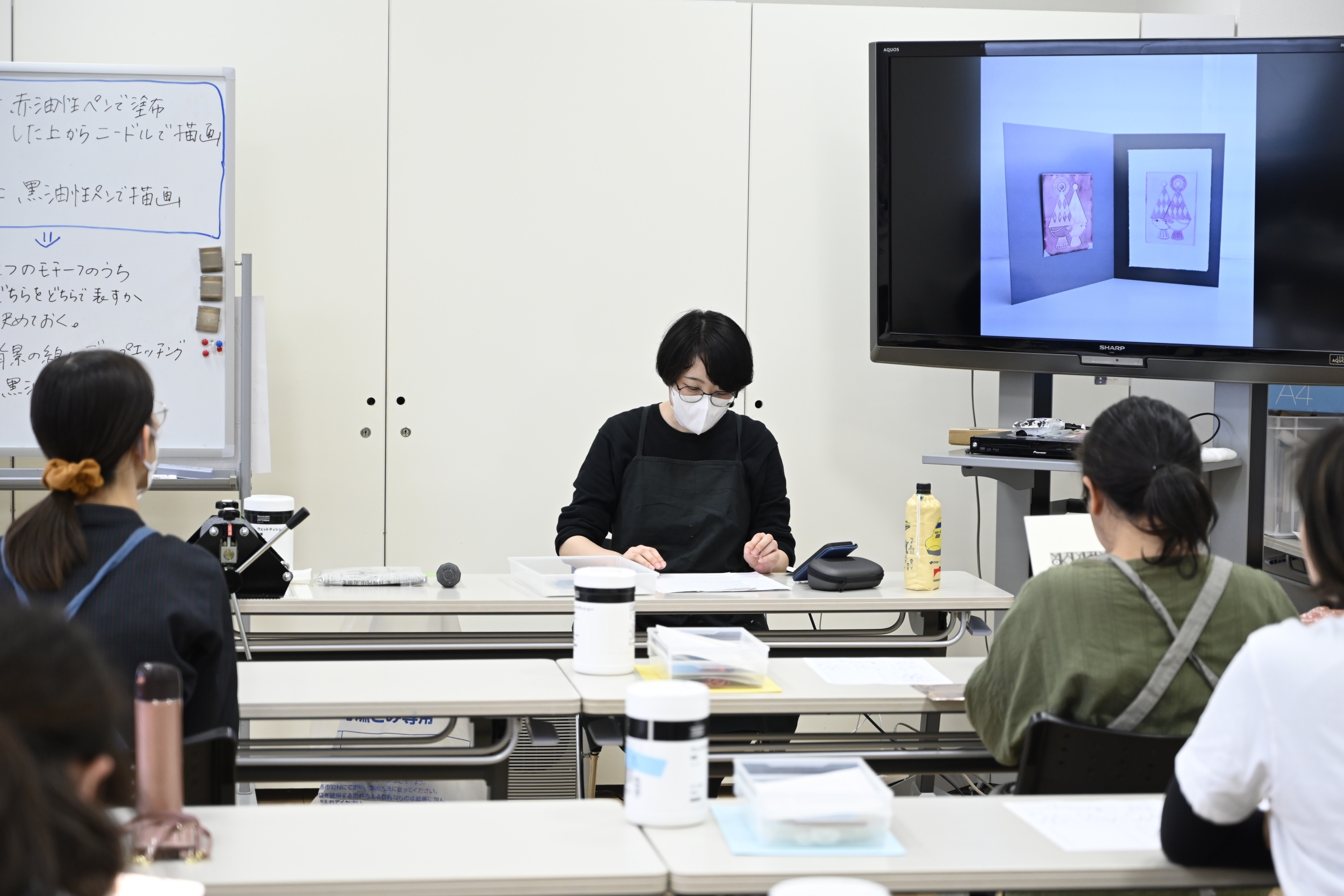 ワークショップレポート】銅版画でクリスマスカードをつくろう | 静岡