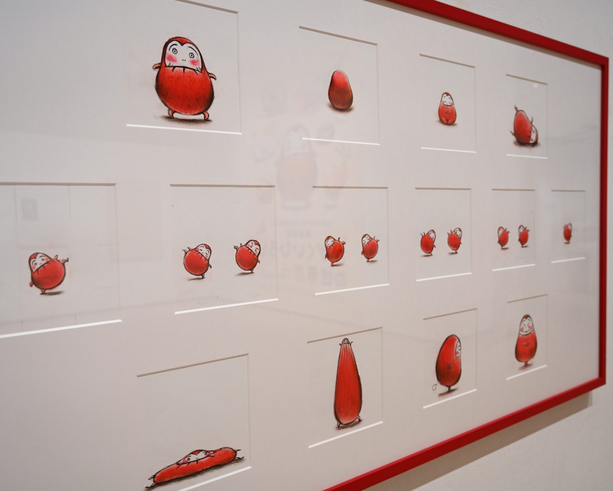 作品紹介①：かがくいひろし《『だるまさんが』原画》 | 静岡市美術館